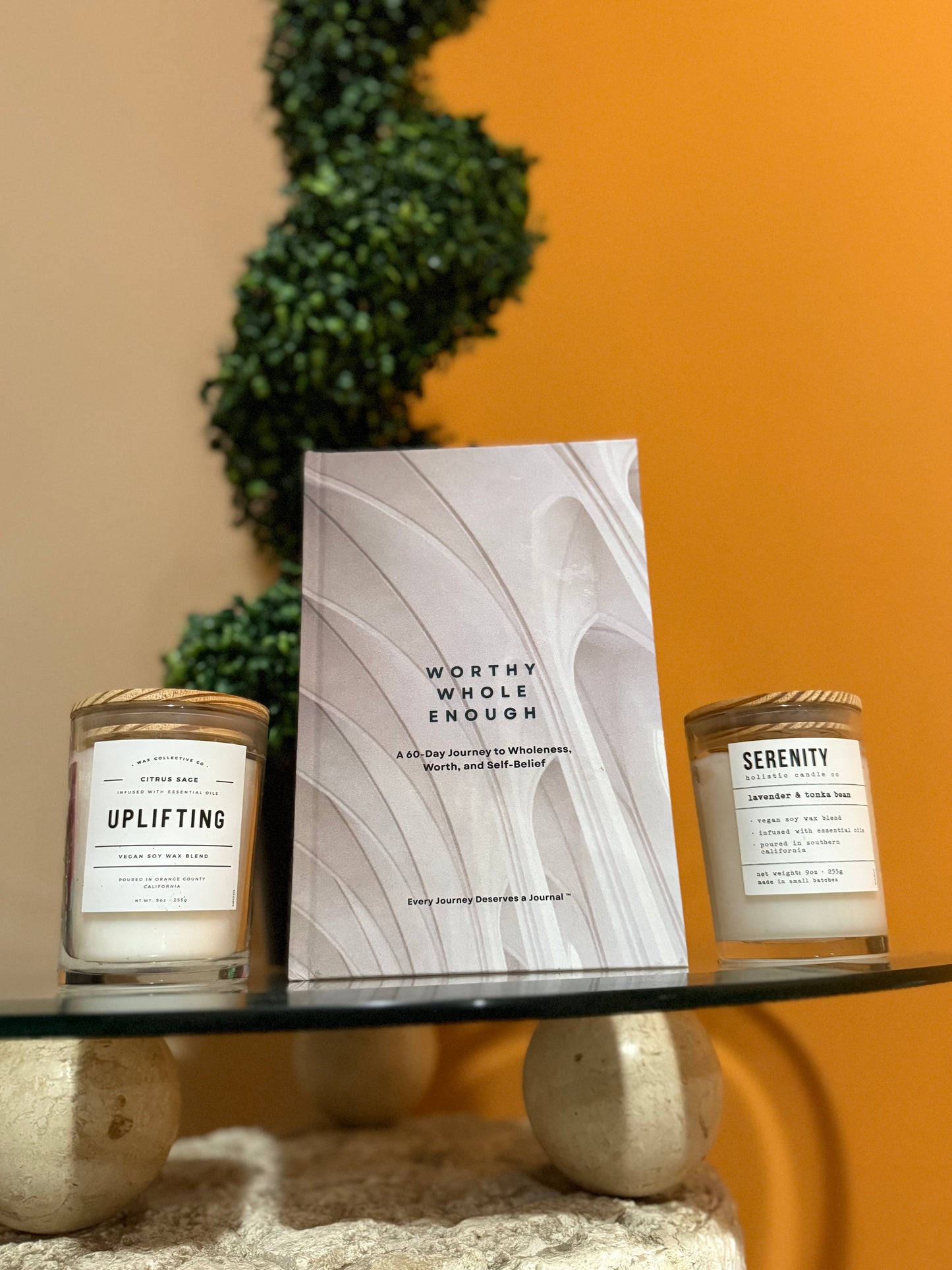 Worthy, Whole, Enough- A 60-Day Journey to Wholeness, Worth, and Self-Belief
