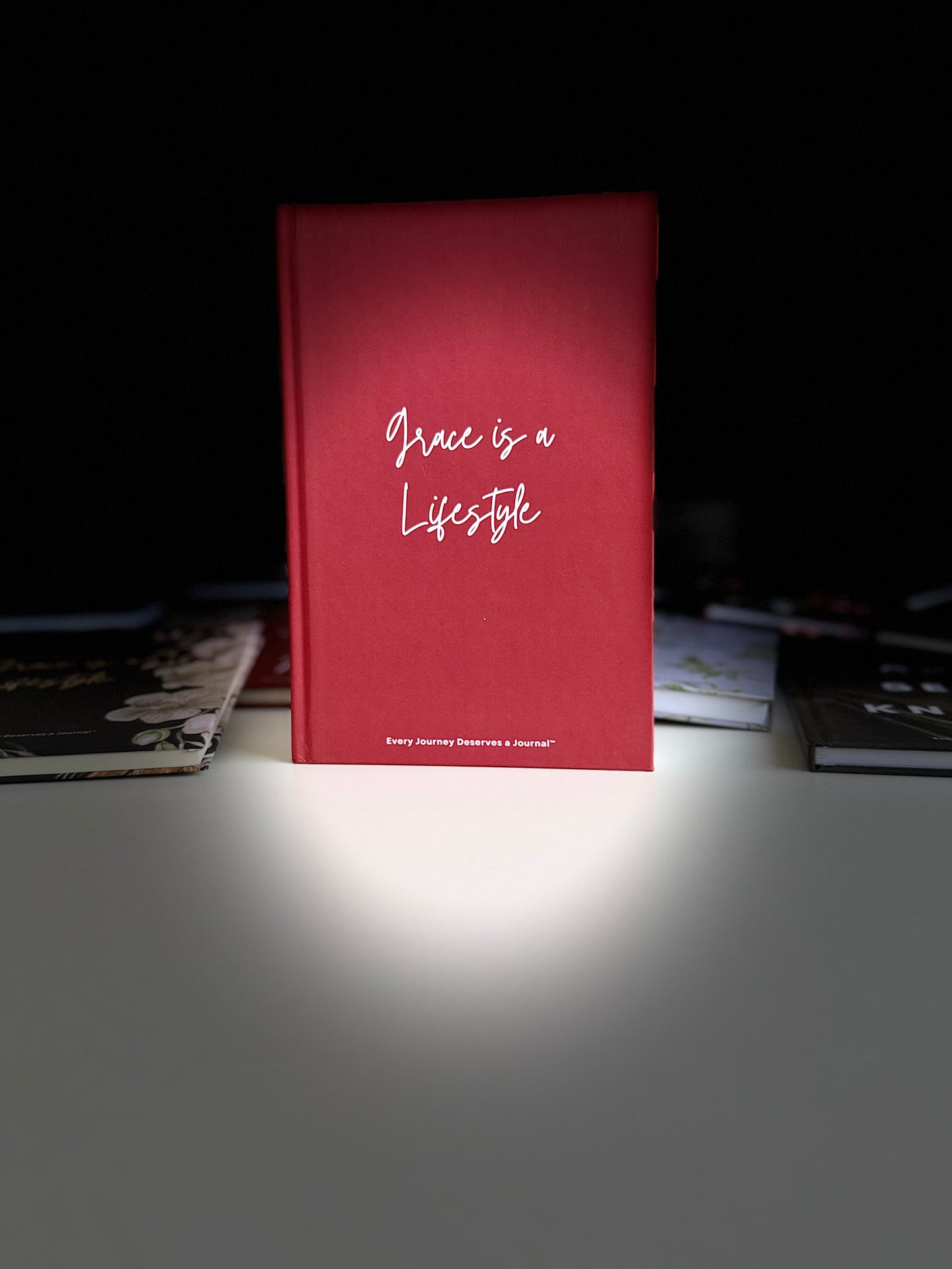 Grace is a Lifestyle Journal- Red